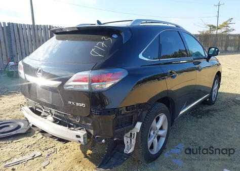 2013 Lexus Rx 350 from USA, damaged, VIN 2T2BK1BA0DC163656